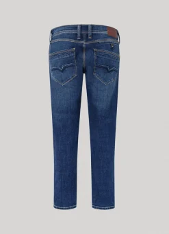 Men Pepe Jeans Spike Fit Mid-Rise Jeans
