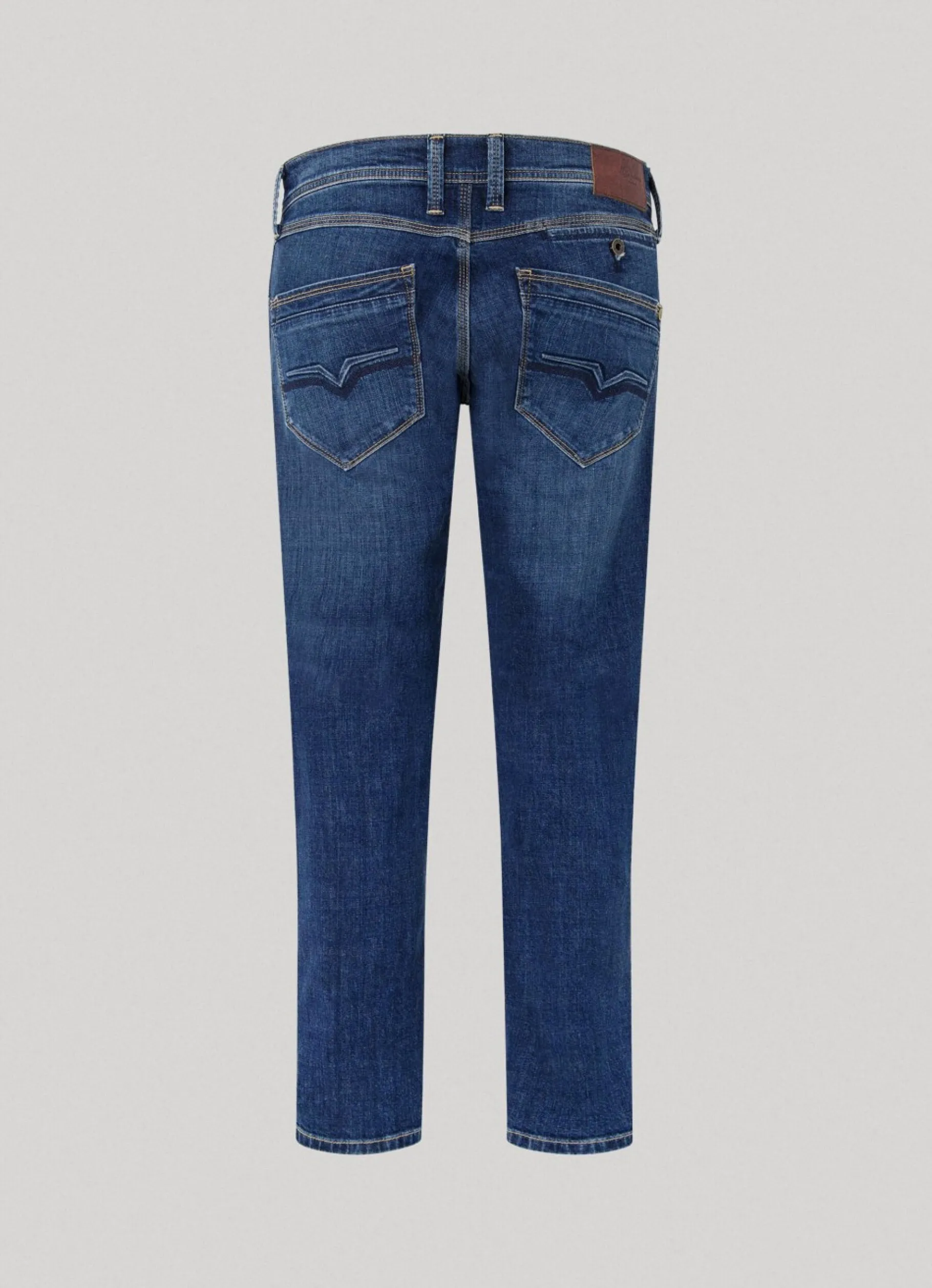 Men Pepe Jeans Spike Fit Mid-Rise Jeans