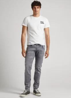 Men Pepe Jeans Spike Regular Fit Mid-Rise Jeans