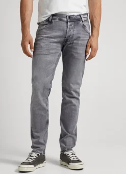 Men Pepe Jeans Spike Regular Fit Mid-Rise Jeans