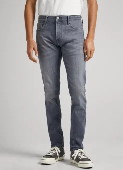 Men Pepe Jeans Spike Regular Fit Mid-Rise Jeans
