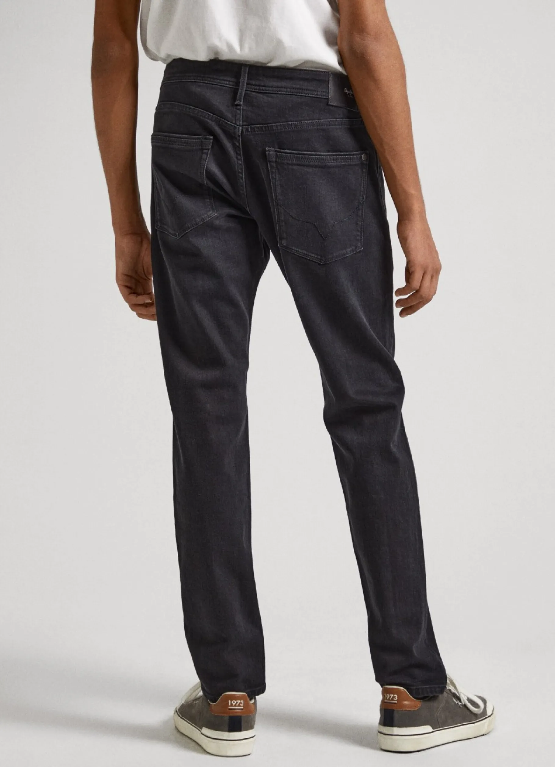 Men Pepe Jeans Stanley Fit Mid-Rise Jeans