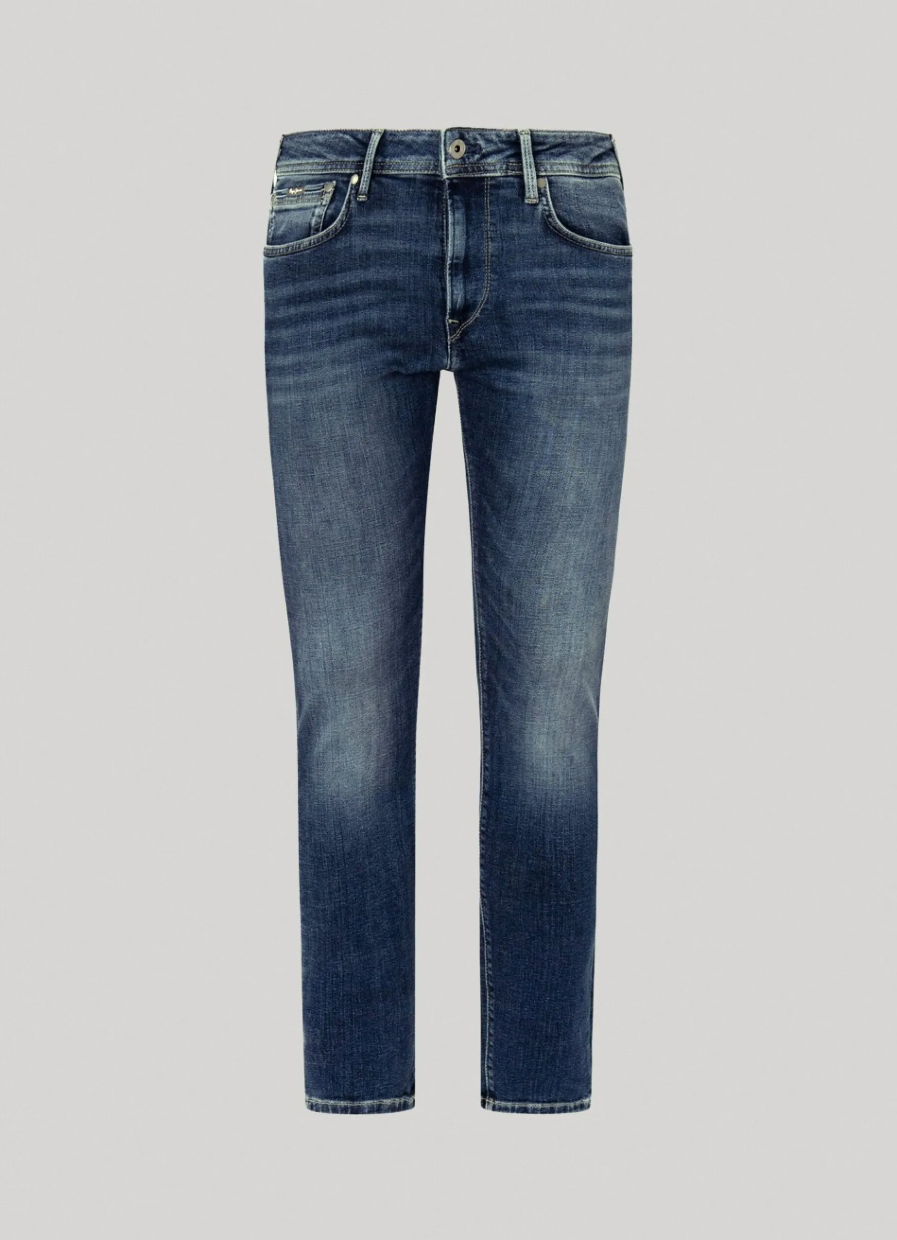 Men Pepe Jeans Stanley Fit Mid-Rise Jeans