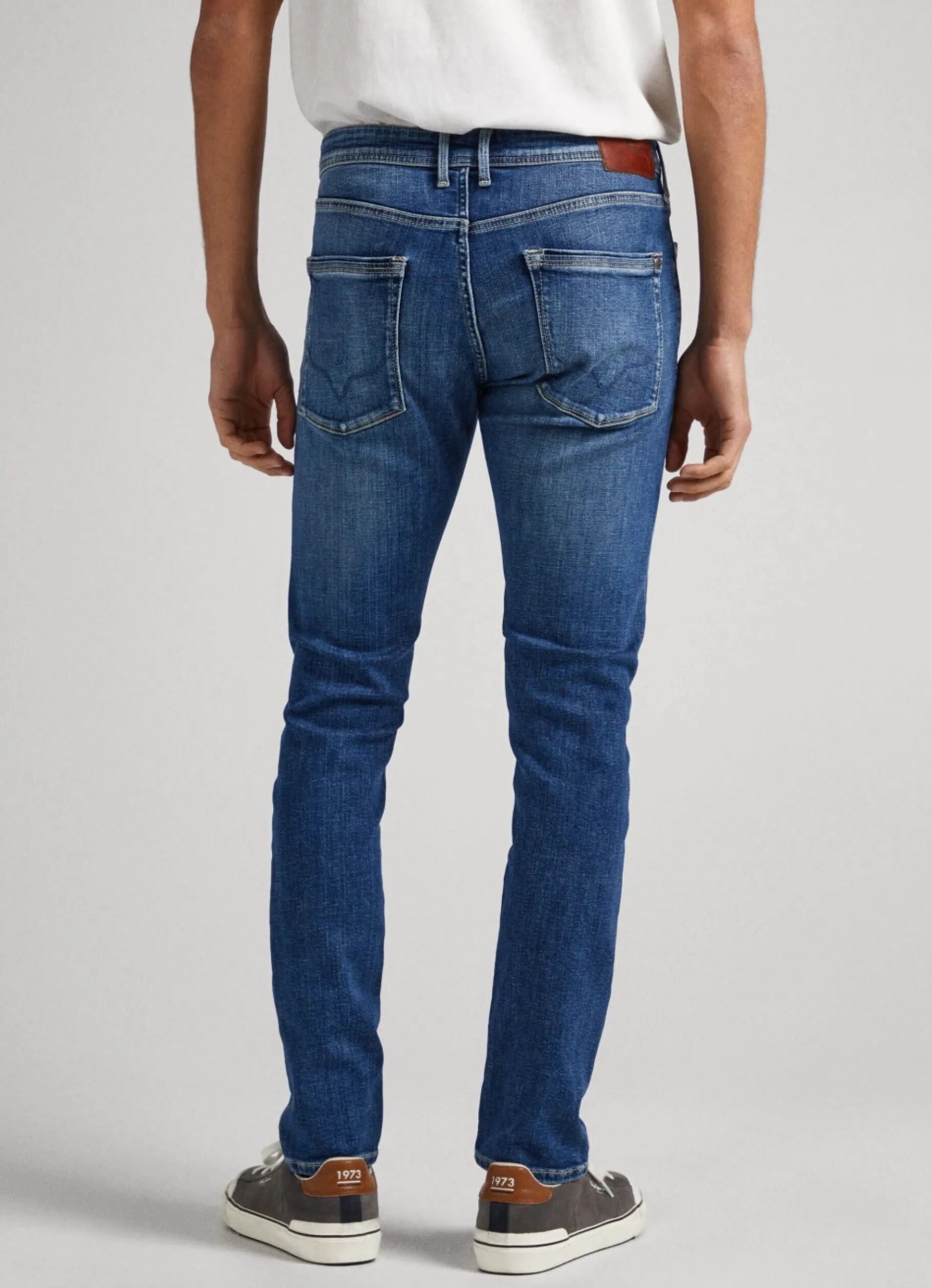 Men Pepe Jeans Stanley Fit Mid-Rise Jeans