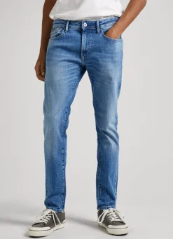 Men Pepe Jeans Stanley Fit Mid-Rise Jeans