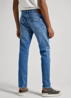 Men Pepe Jeans Stanley Fit Mid-Rise Jeans