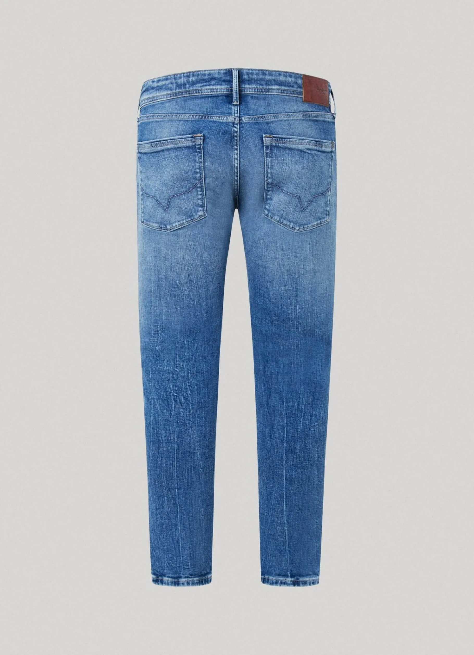 Men Pepe Jeans Stanley Fit Mid-Rise Jeans