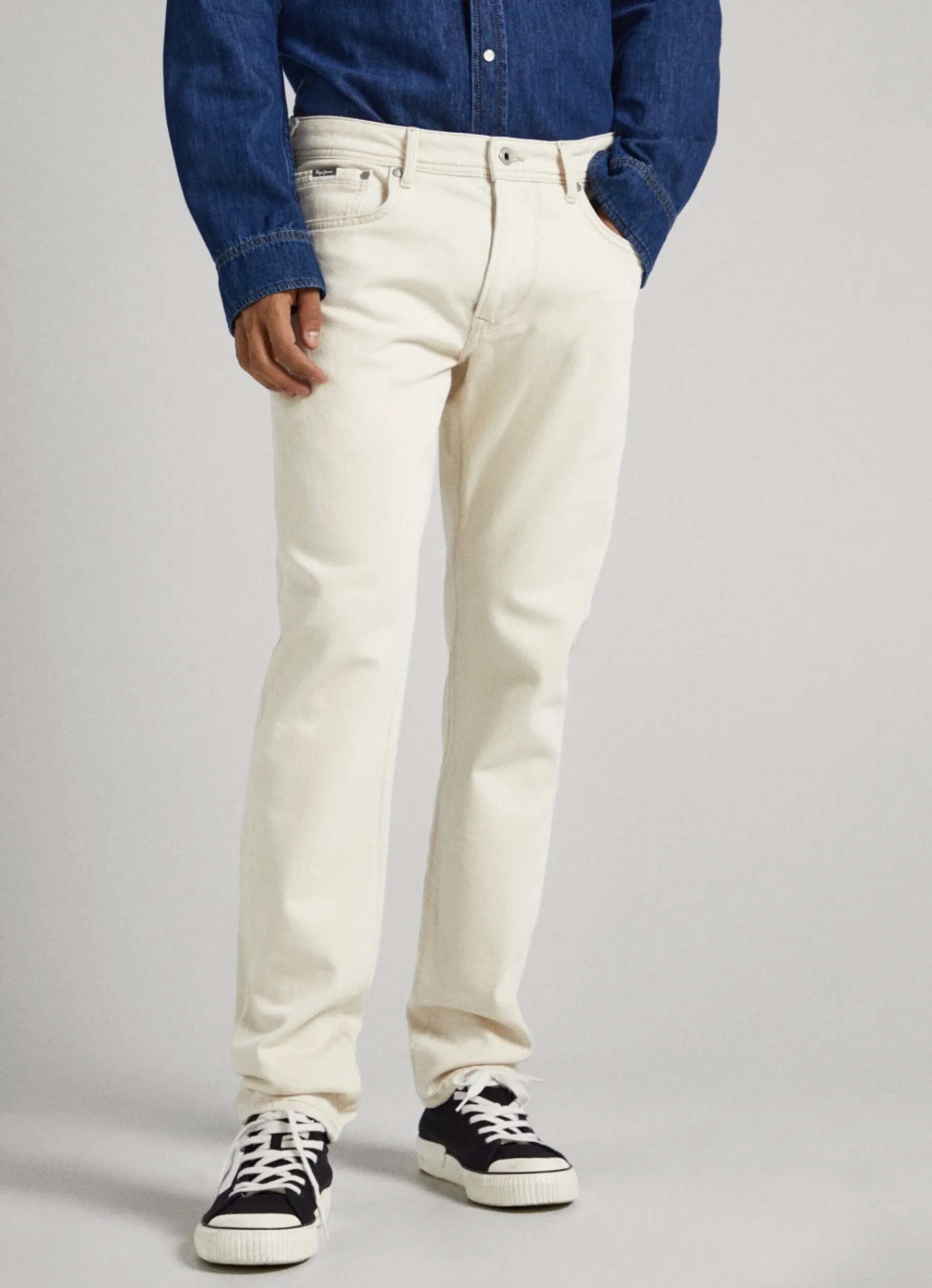 Men Pepe Jeans Stanley Fit Mid-Rise Jeans