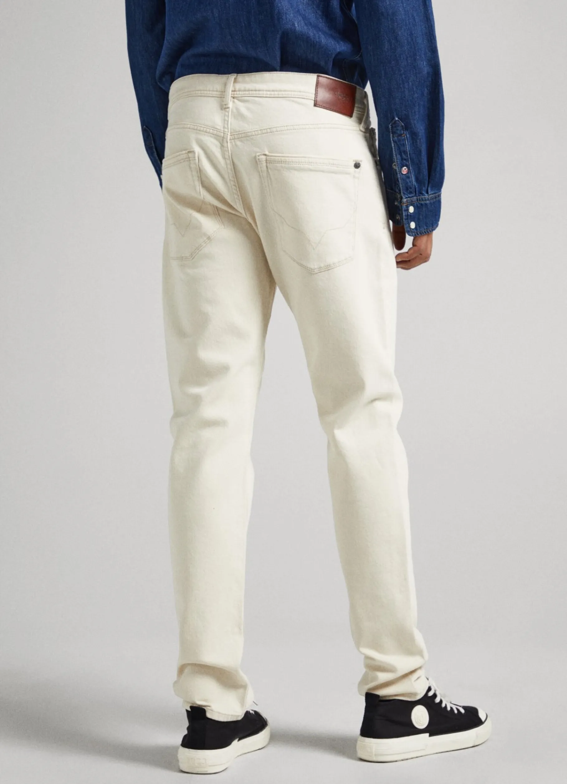 Men Pepe Jeans Stanley Fit Mid-Rise Jeans