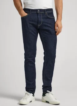 Men Pepe Jeans Stanley Fit Mid-Rise Jeans