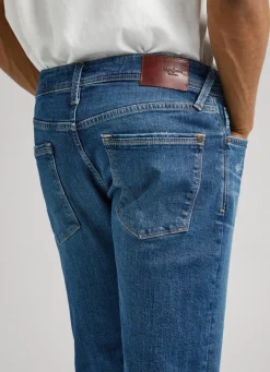 Men Pepe Jeans Stanley Fit Mid-Rise Jeans