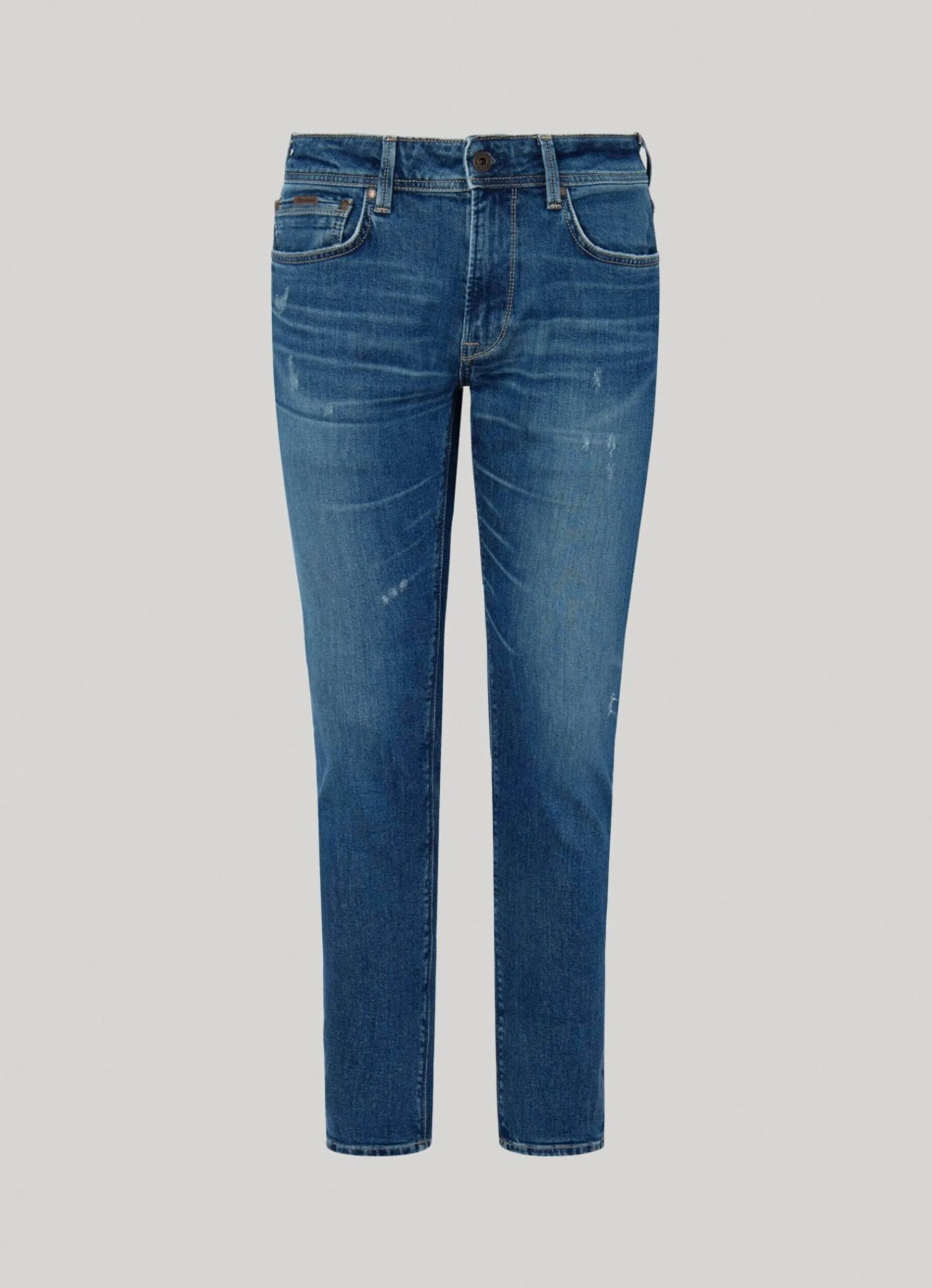 Men Pepe Jeans Stanley Fit Mid-Rise Jeans