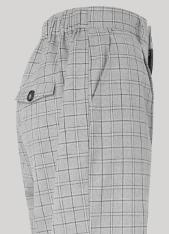 Women Pepe Jeans Straight Checked Trousers