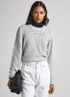 Women Pepe Jeans Strass Detail Knit