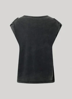 Women Pepe Jeans Strass Logo T-Shirt