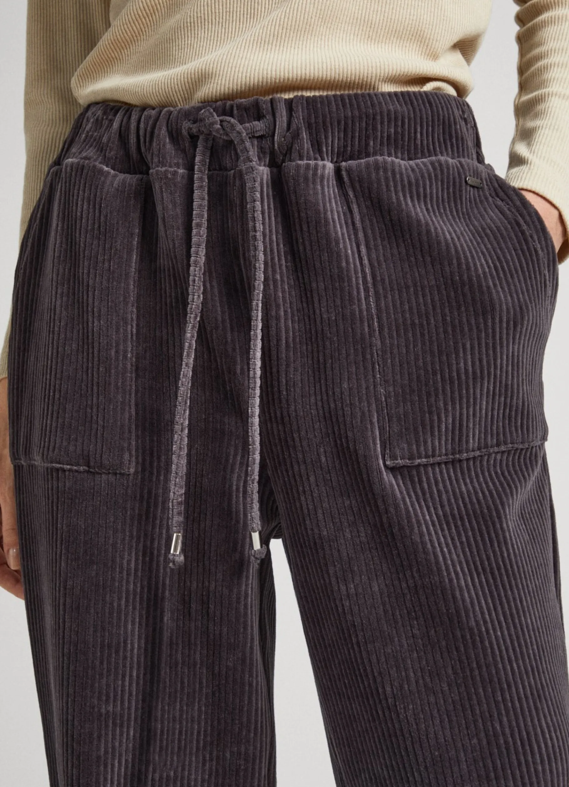 Women Pepe Jeans Stretch Corduroy Trousers