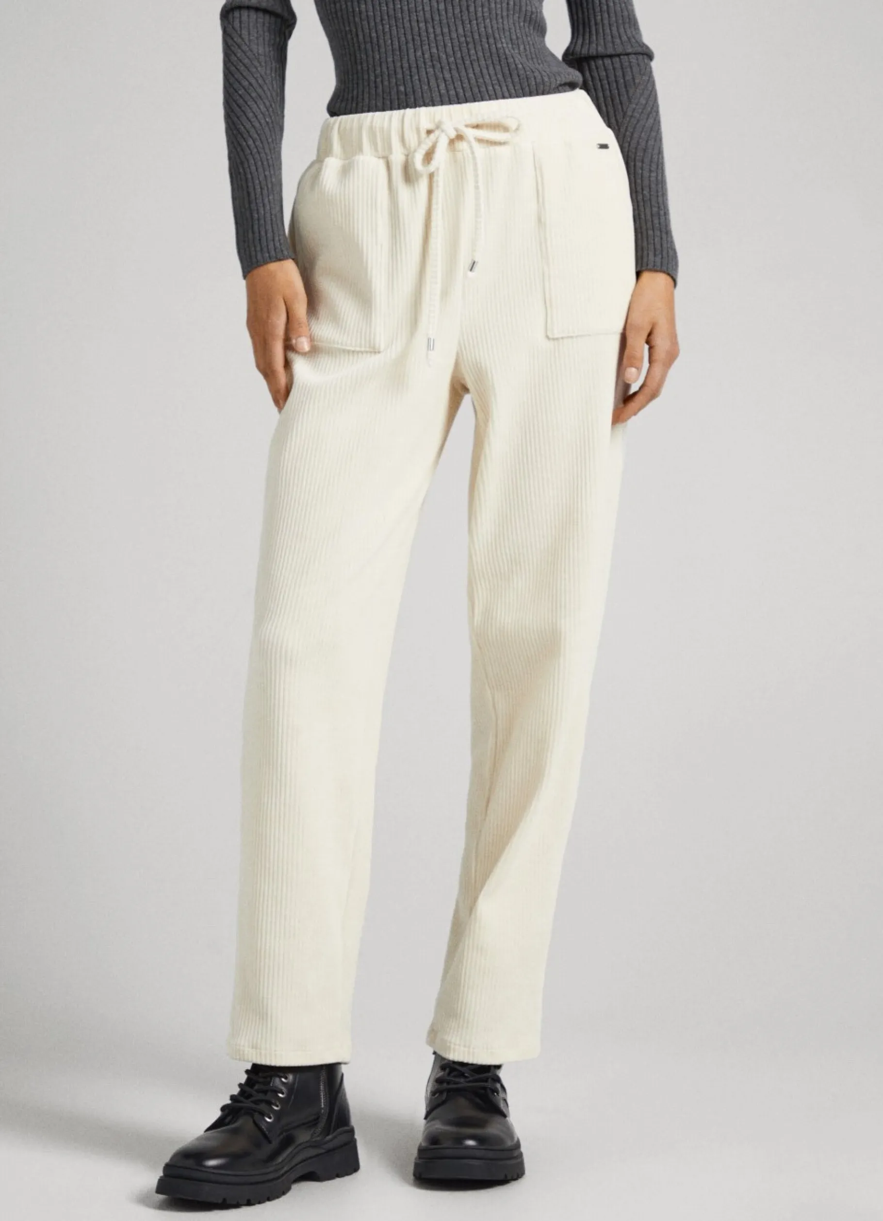 Women Pepe Jeans Stretch Corduroy Trousers