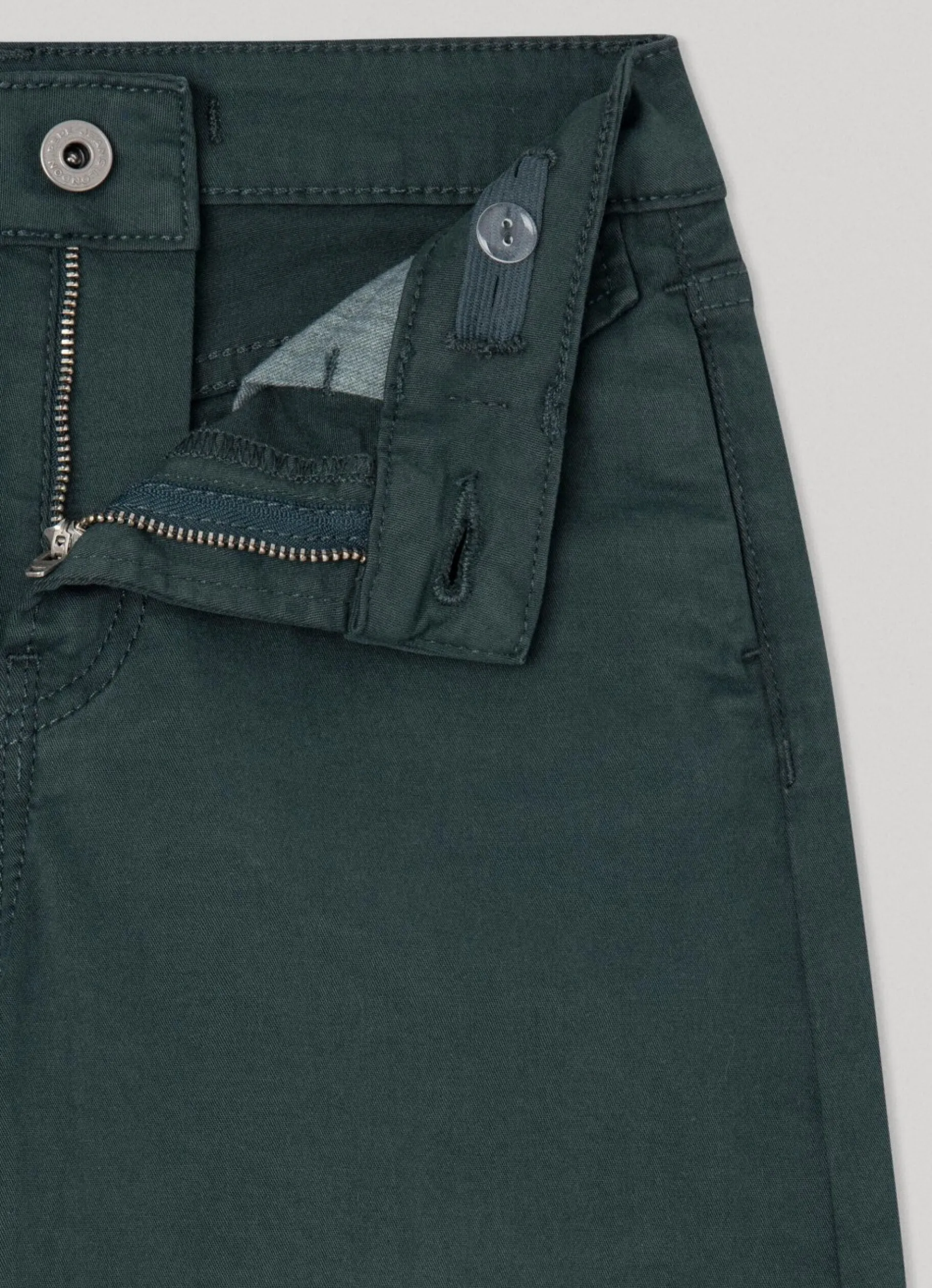 Girl Pepe Jeans Stretch Twill Palazzo Trousers