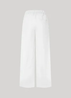 Women Pepe Jeans Stretch Twill Palazzo Trousers