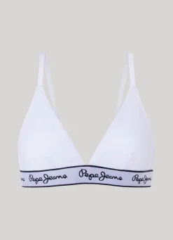 Women Pepe Jeans Stretchy Cotton Bra