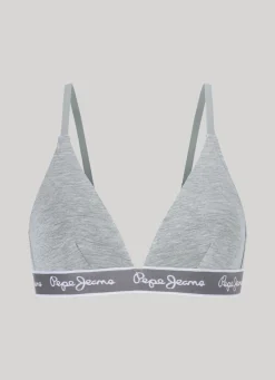 Women Pepe Jeans Stretchy Cotton Bra
