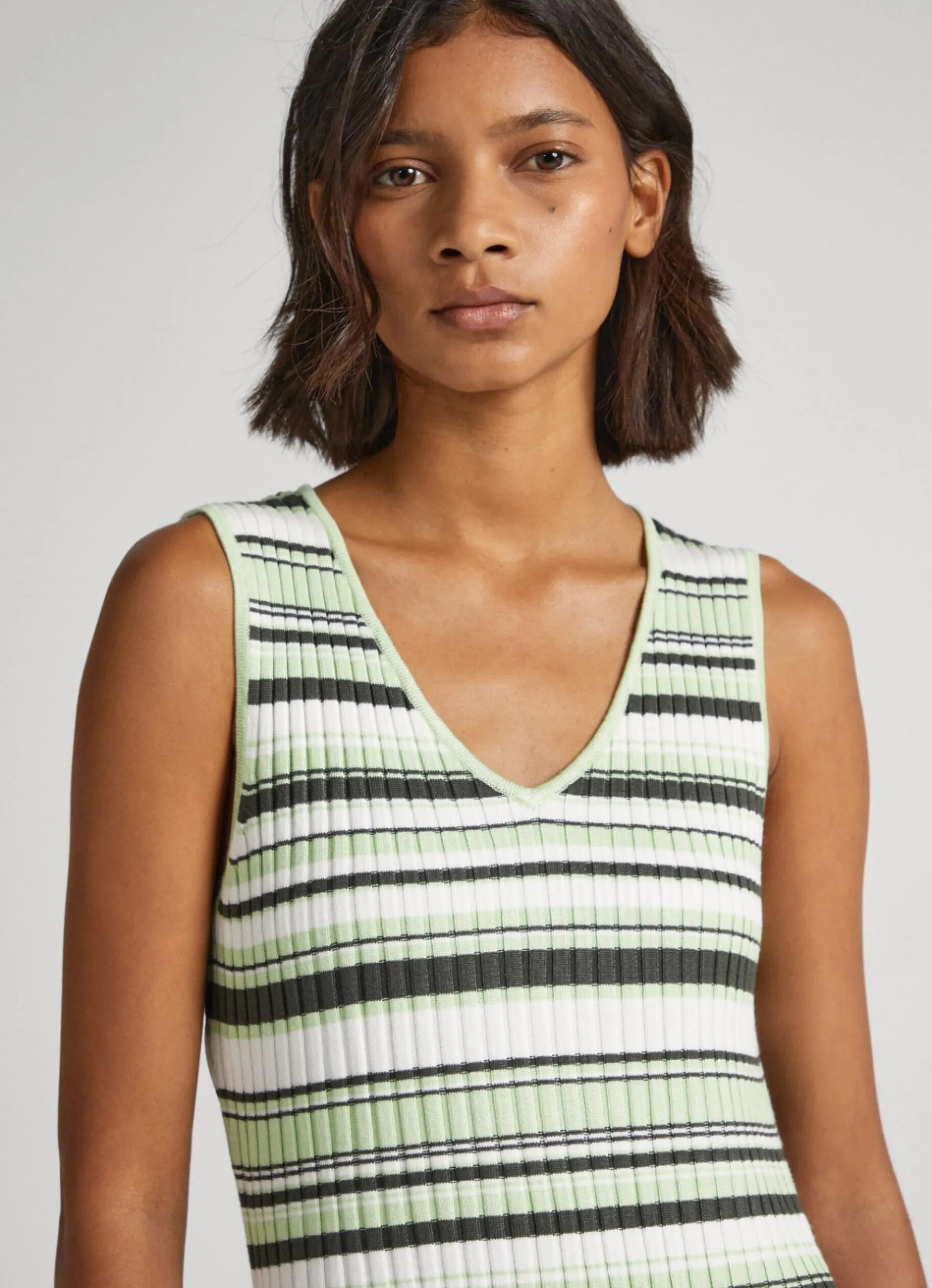 Women Pepe Jeans Stripe Print Dress