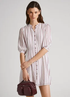 Women Pepe Jeans Stripe Print Dress