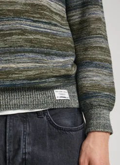 Men Pepe Jeans Stripe Print Knit