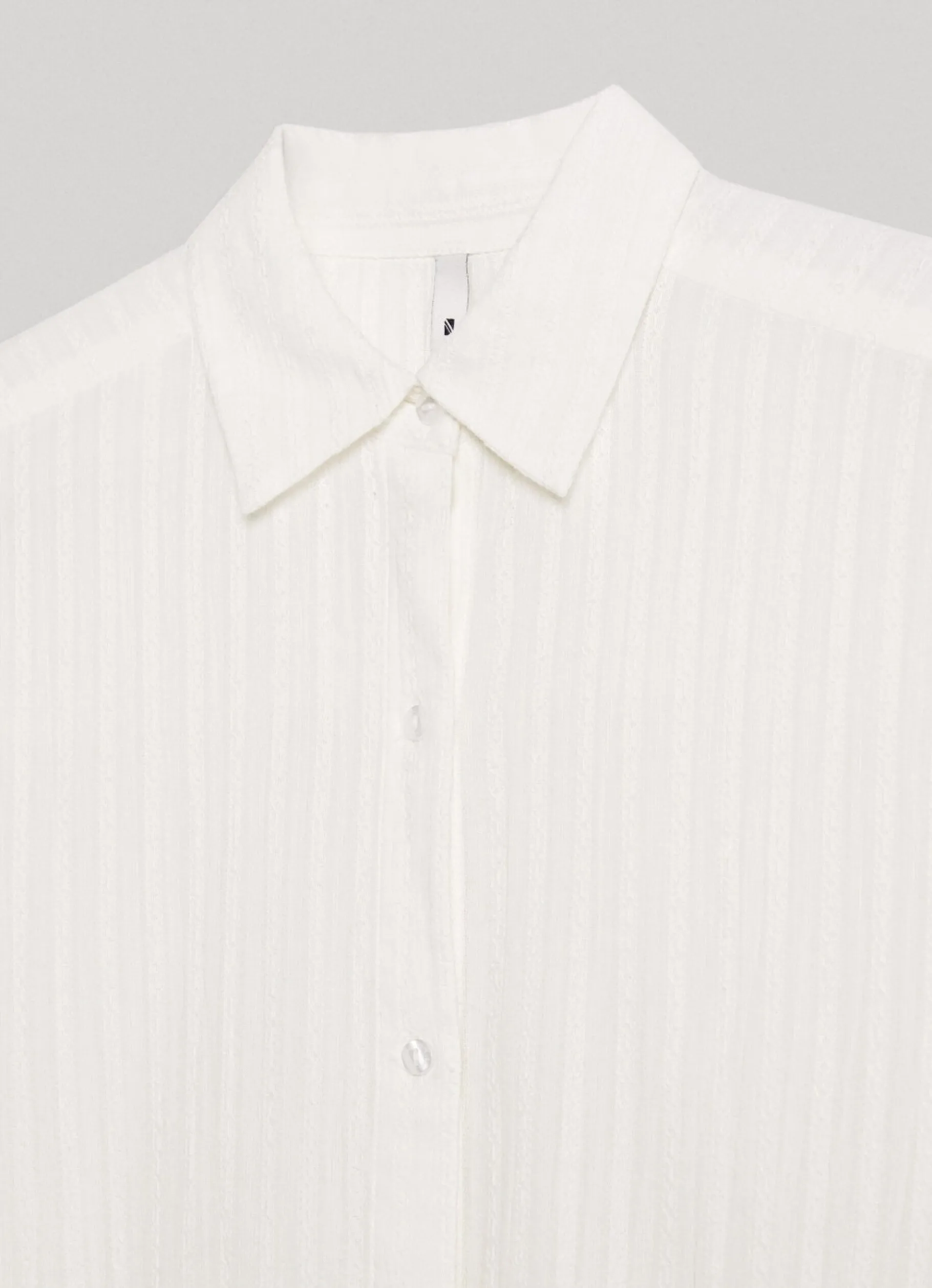 Women Pepe Jeans Striped Cotton Dobby Shirt