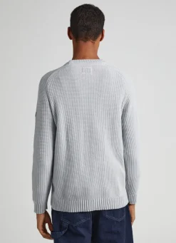 Men Pepe Jeans Striped Cotton Sweatshirt