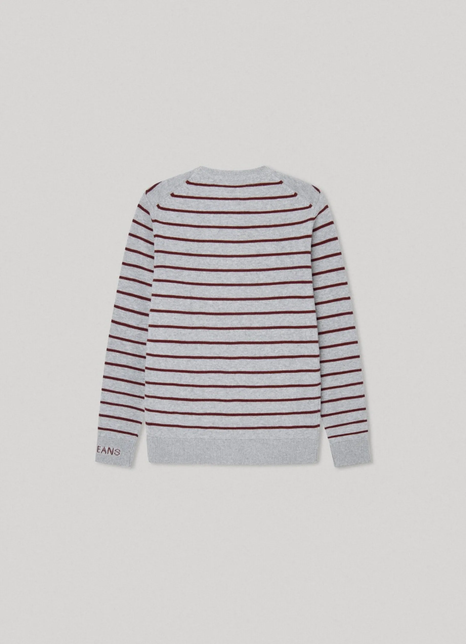 Boy Pepe Jeans Striped Cotton Sweatshirt