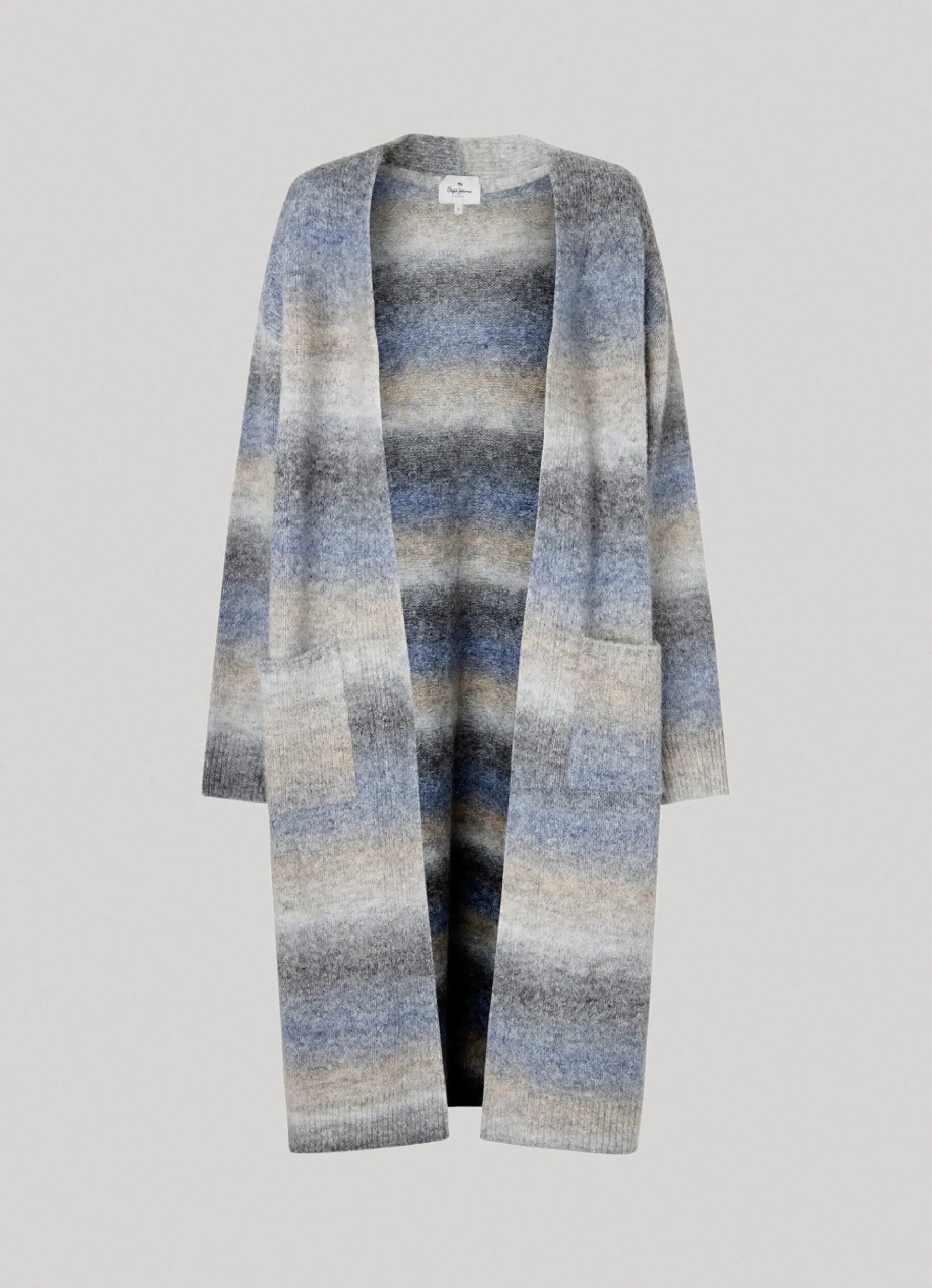 Women Pepe Jeans Striped Melange Cardigan