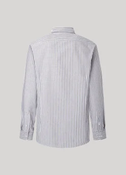 Men Pepe Jeans Striped Oxford Shirt