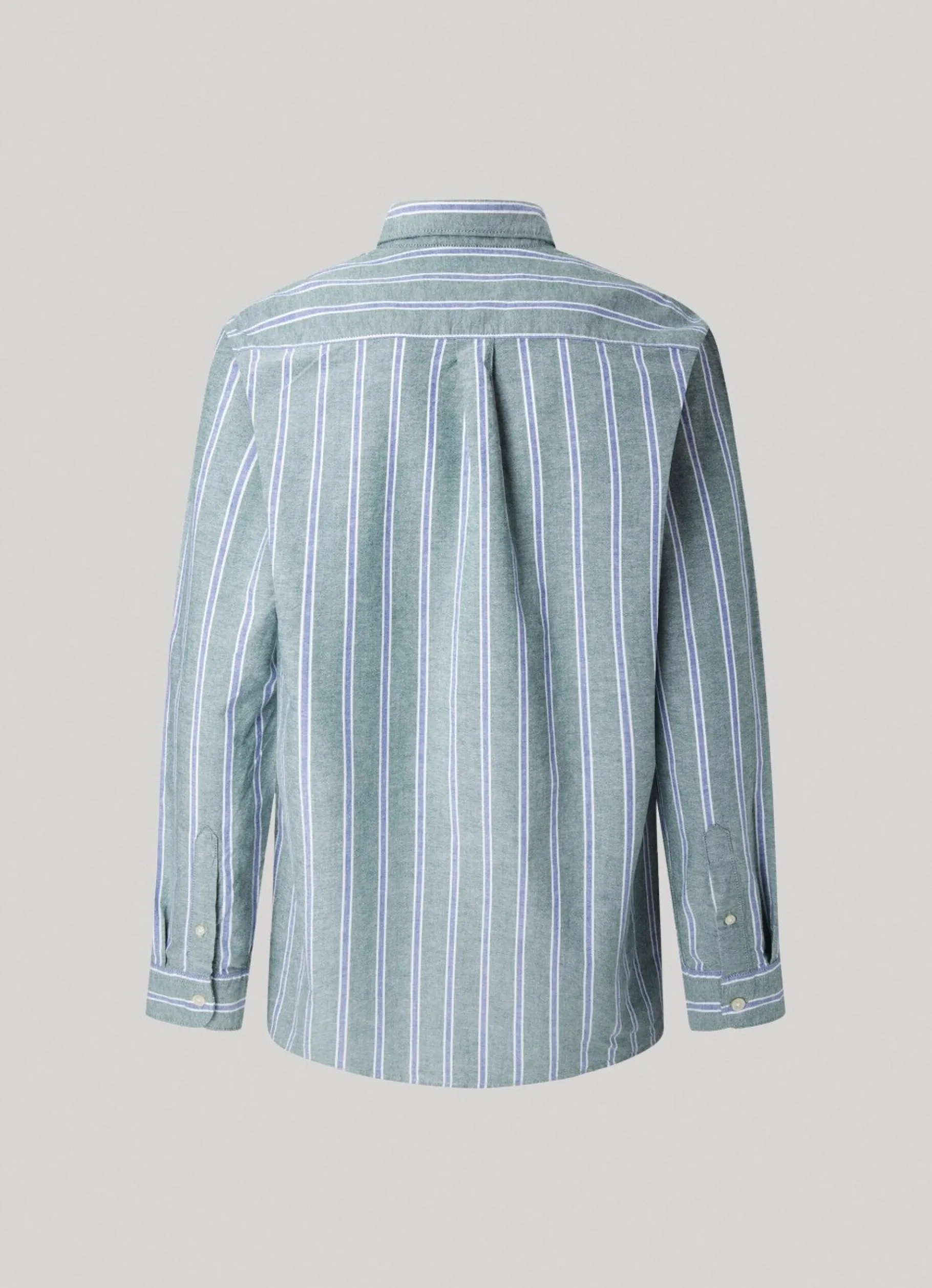 Men Pepe Jeans Striped Oxford Shirt