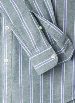 Men Pepe Jeans Striped Oxford Shirt