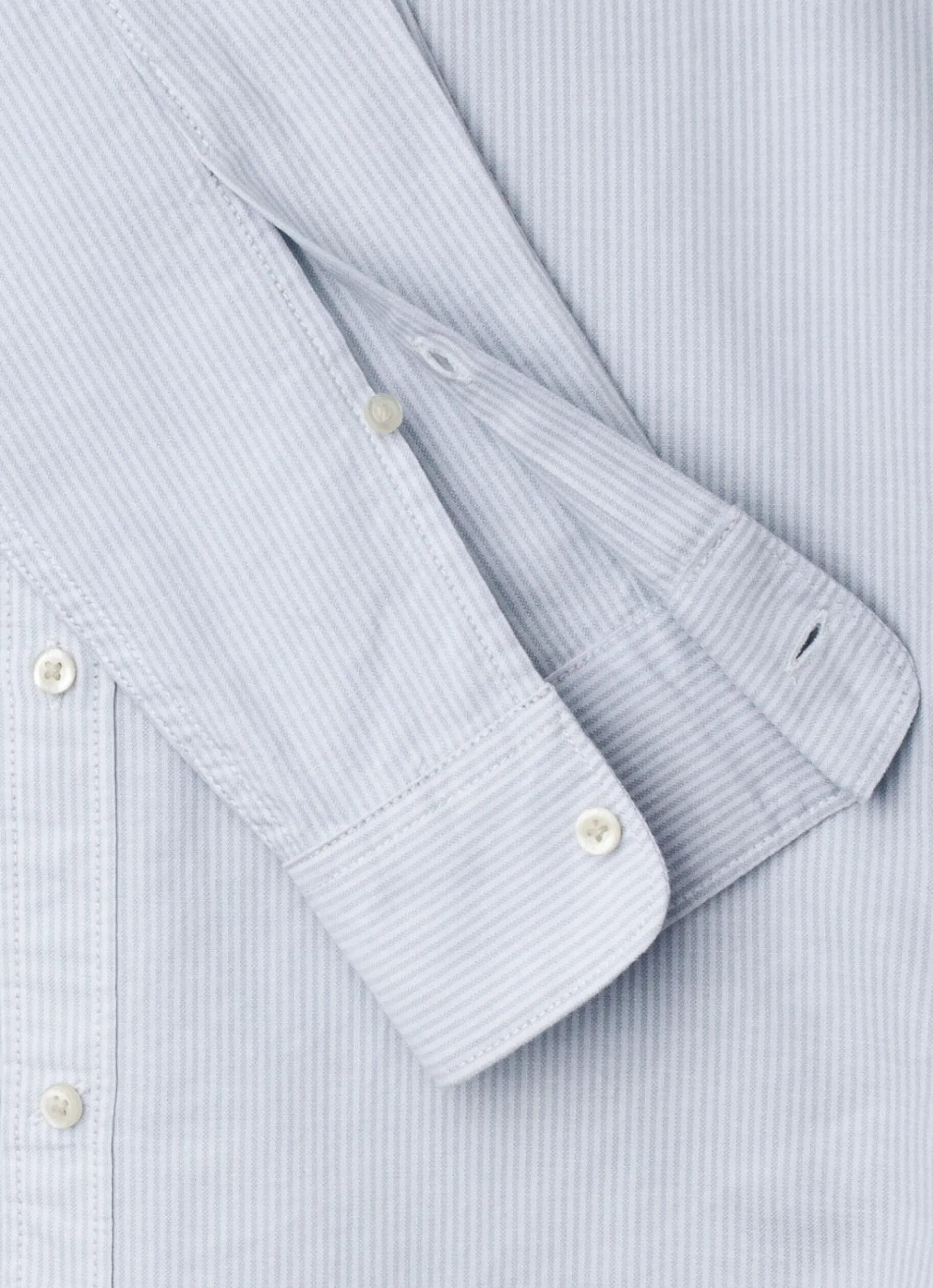 Men Pepe Jeans Striped Oxford Shirt