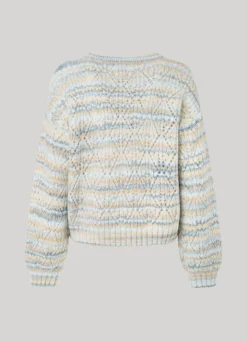 Women Pepe Jeans Striped Perkins Collar Knit
