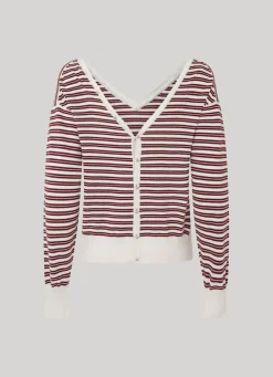Women Pepe Jeans Striped Pima Cotton Jumper