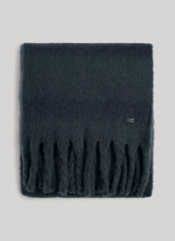 Women Pepe Jeans Striped Plush Scarf