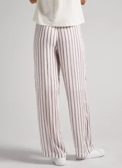 Women Pepe Jeans Striped Pyjama Trousers