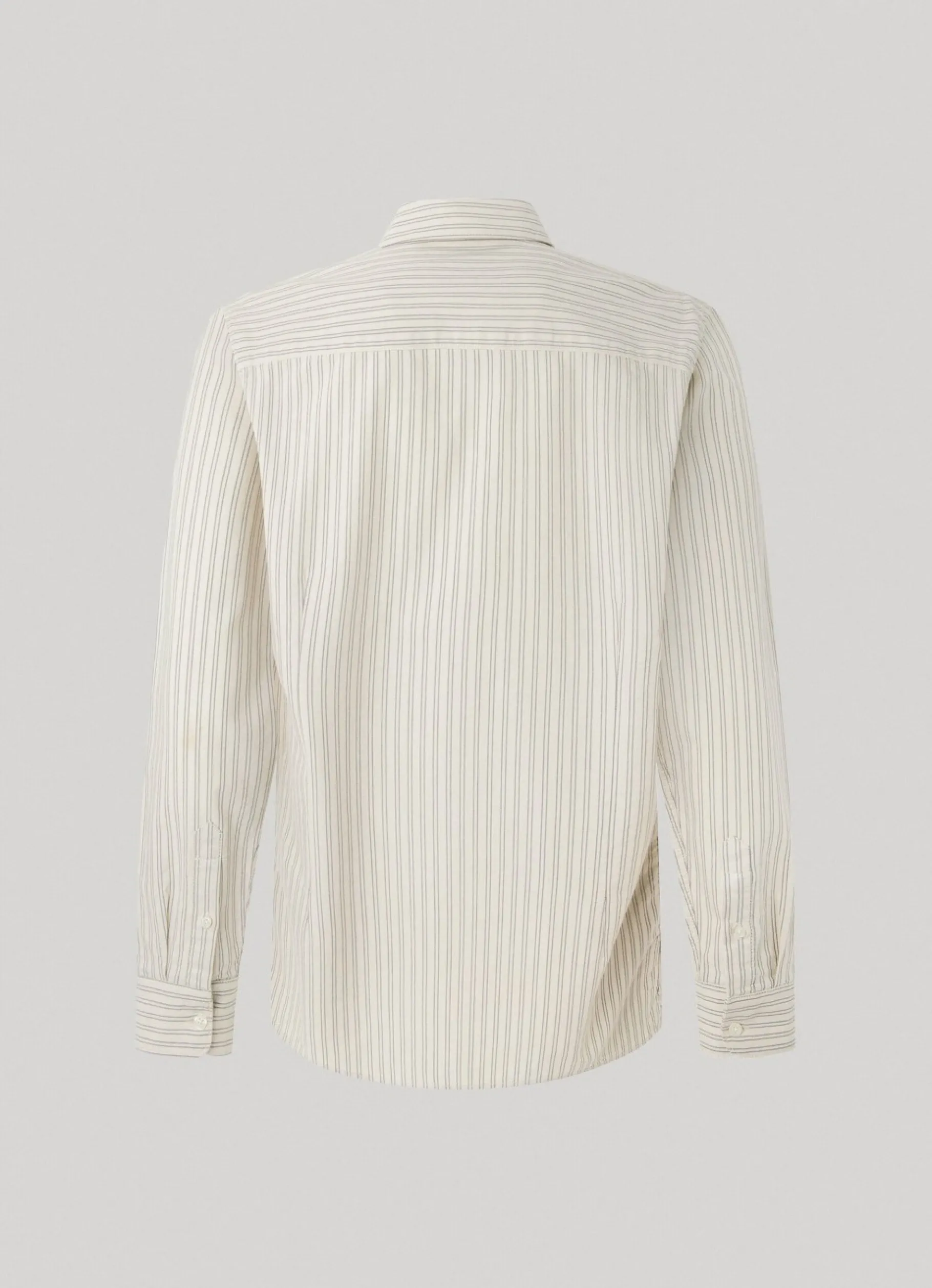 Men Pepe Jeans Striped Slim Fit Oxford Shirt