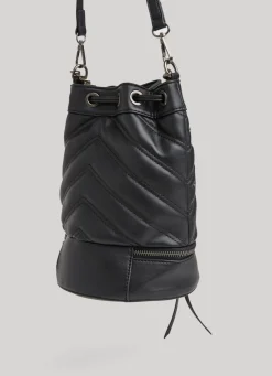 Women Pepe Jeans Studded Bucket Bag