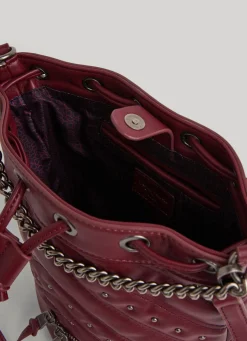 Women Pepe Jeans Studded Bucket Bag