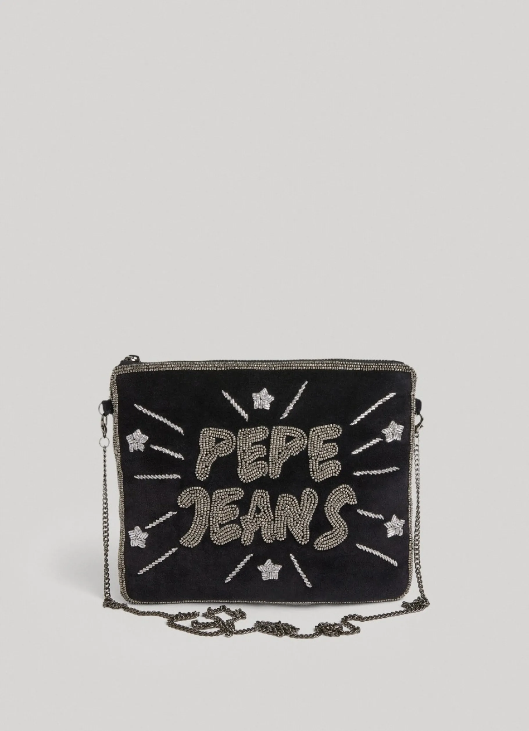 Women Pepe Jeans Studded Logo Pochette