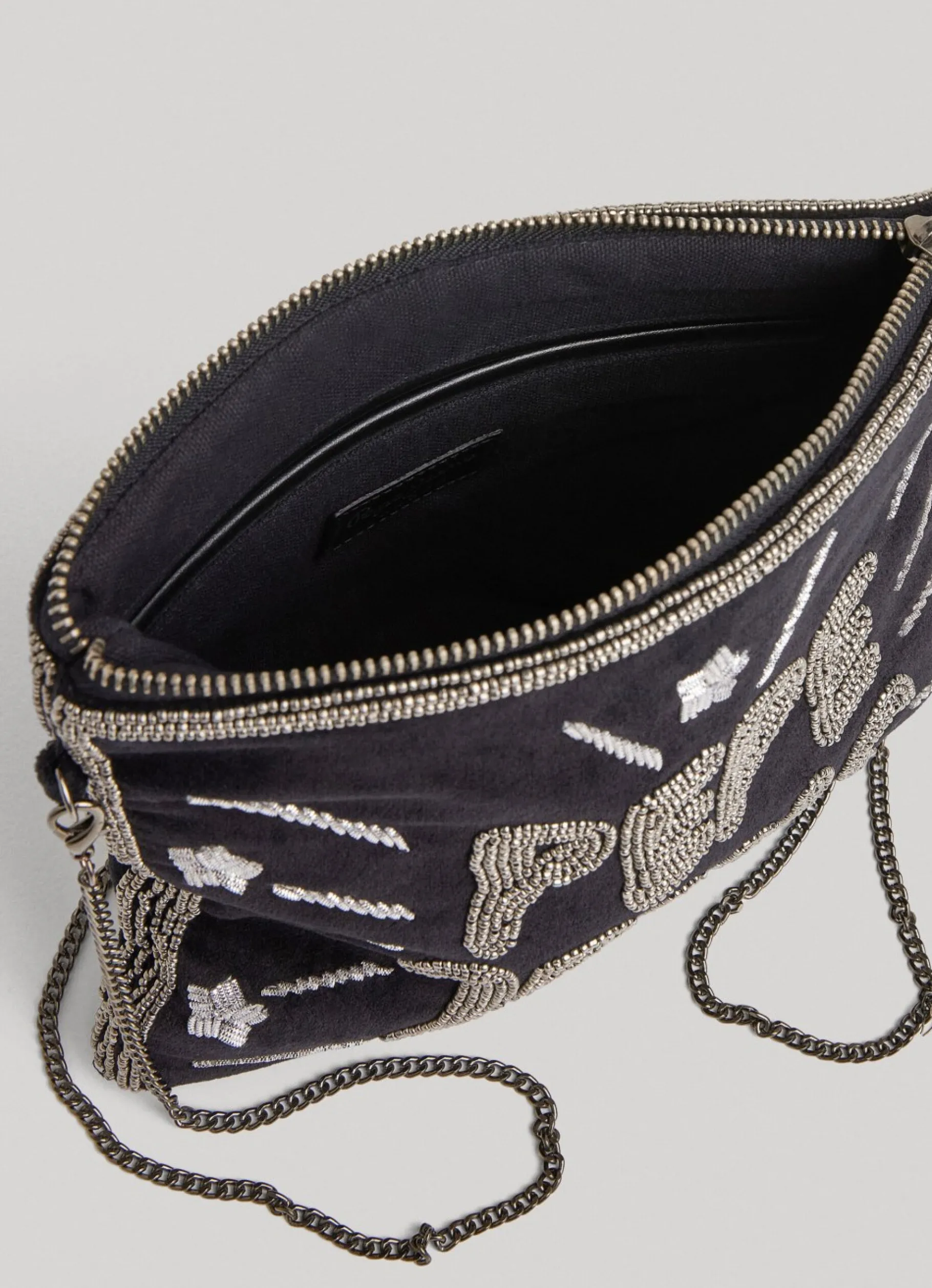 Women Pepe Jeans Studded Logo Pochette