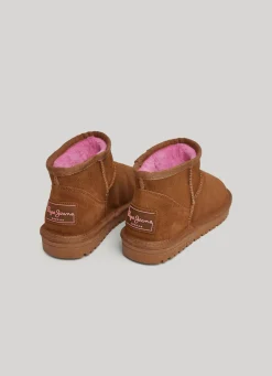 Women Pepe Jeans Suede Ankle Boots