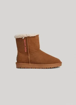 Women Pepe Jeans Suede Booties