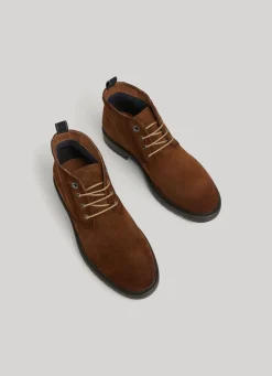 Men Pepe Jeans Suede Desert Boots