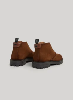 Men Pepe Jeans Suede Desert Boots