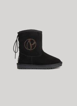 Women Pepe Jeans Suede Mid-Calf Boots